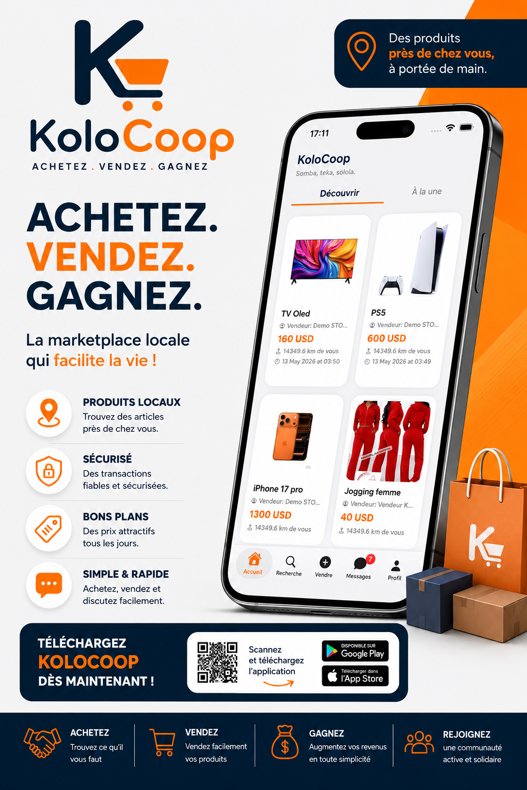 Affiche promotionnelle KoloCoop